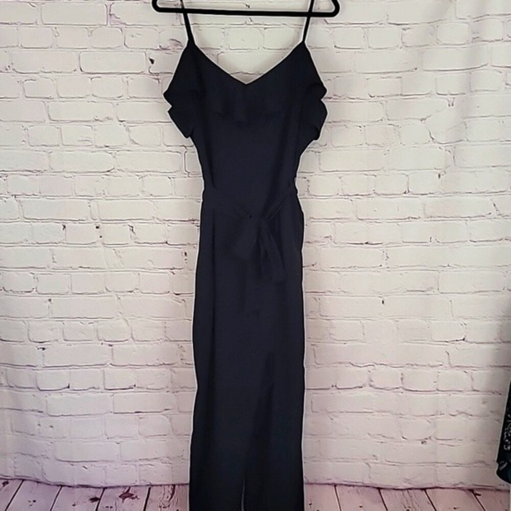 Banana Republic Black Sleeveless Jumpsuit